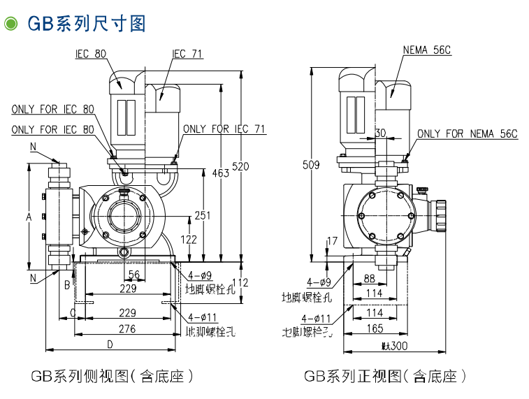 GB系列机械隔膜计量泵